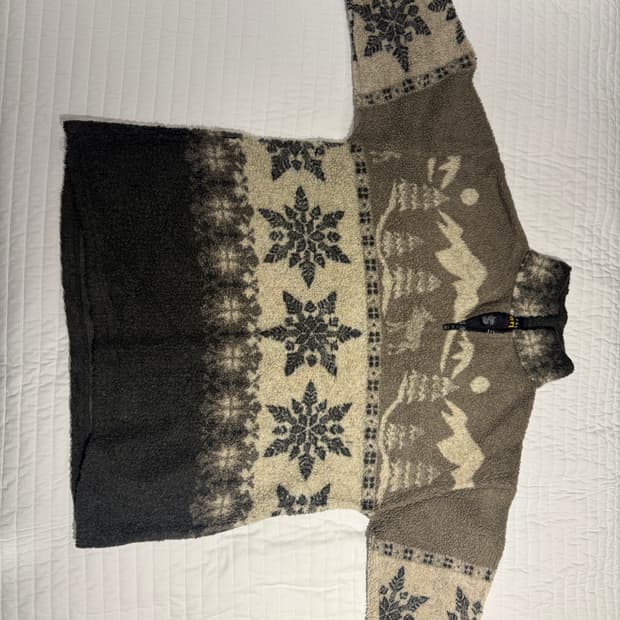 노르딕 빈티지 후리스