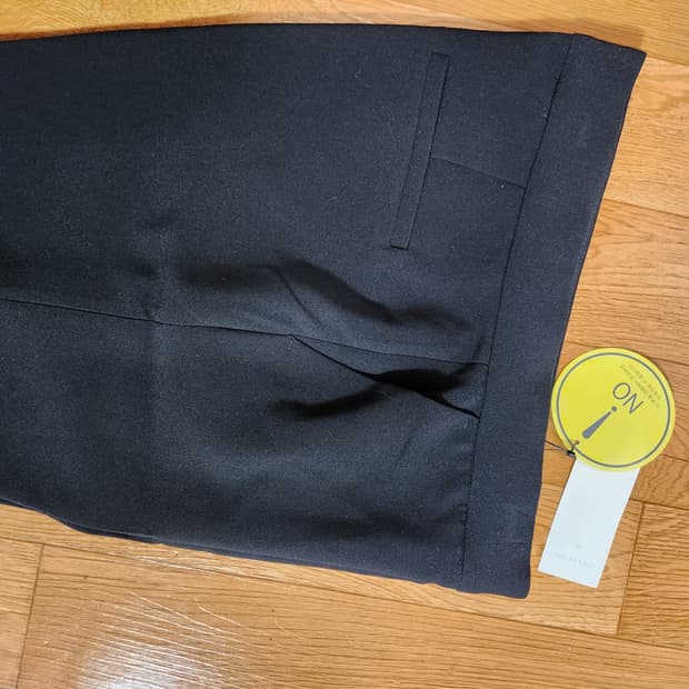 새옷 여성 히든밴딩 검정 슬랙스 99(86)