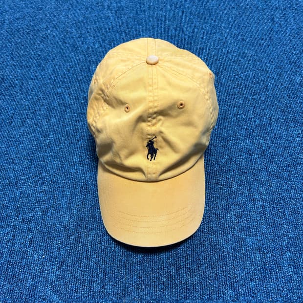폴로랄프로렌 옐로우 볼캡