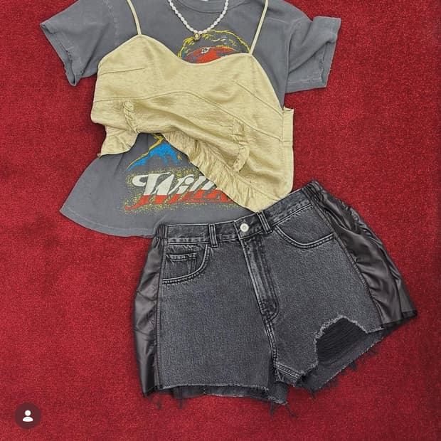 스탠드얼론 25SS 데님 쇼츠