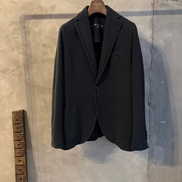 치르꼴로 저지패브릭 자켓 100