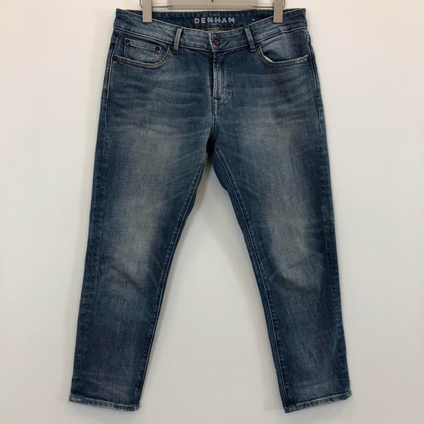 DENHAM 덴함(국내판) 9부 크롭데님진 30 인치 