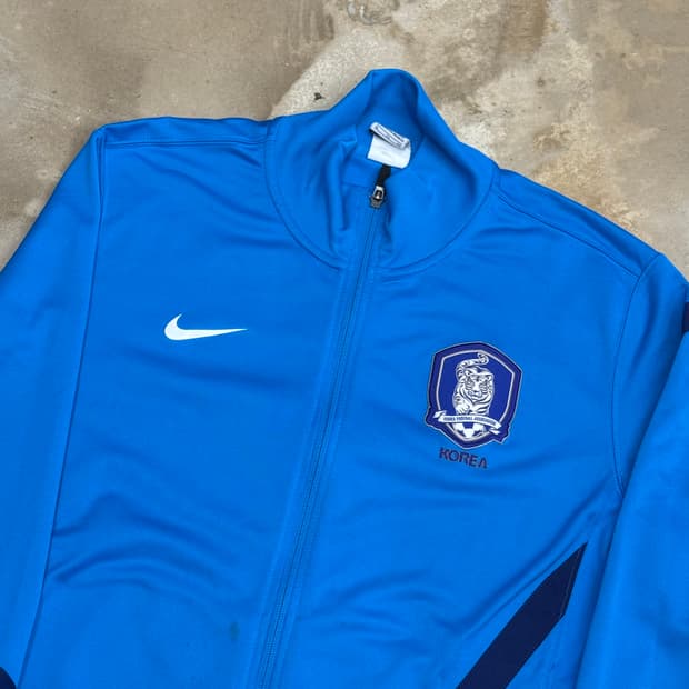 XL 나이키 국대 스카이블루 트랙탑