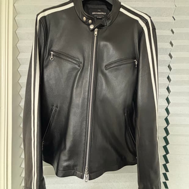 드림월드 램스킨 라이더 자켓