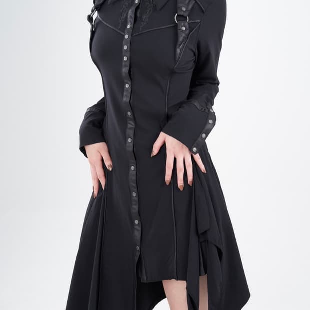 오즈크로스 멀티카라 원피스