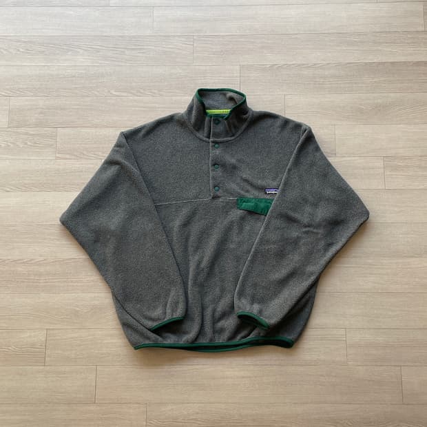 파타고니아 신칠라 니켈 그레이 그린 rare patagonia 빈티지
