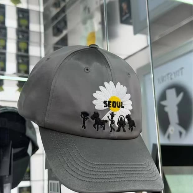 토이스토리 피스마이너스원 캡 02 다크그레이 더 퍼스트팬