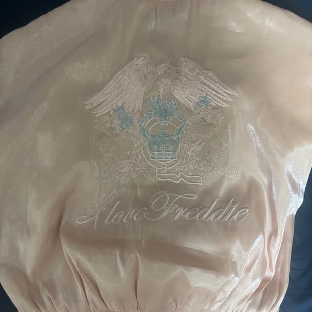 연핑크 스카잔 자켓