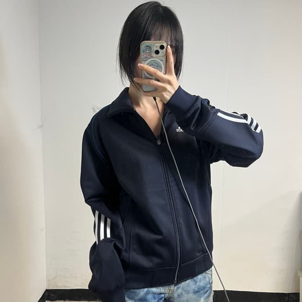 Adidas Navy Martial Arts Track Jacket