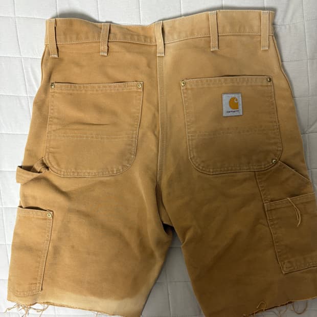 90's Carhartt B01 BRN Double Knee Shorts