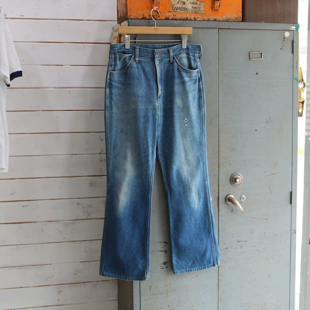 (착용컷) 80's Wrangler 945DEN 부츠컷 진 (32)