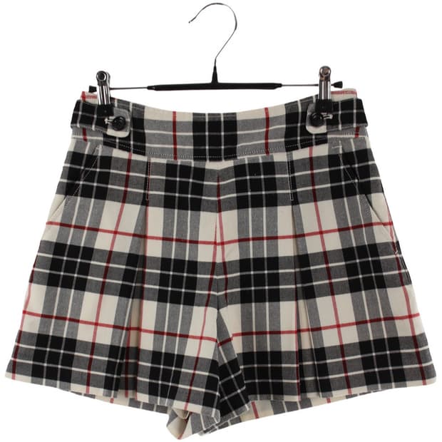 체크 패턴 반바지 숏팬츠 갸루 일본 일브 빈티지 처분 라떼갸루 대장