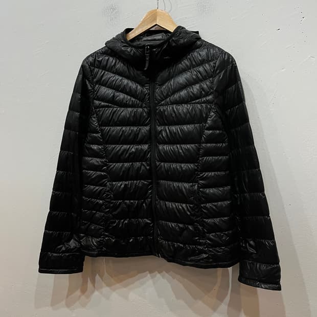 유니클로 덕다운 고프코어 경량패딩 우먼즈