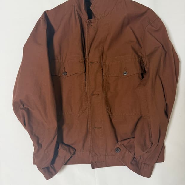 유니클로 U 워크 자켓(브라운 M)