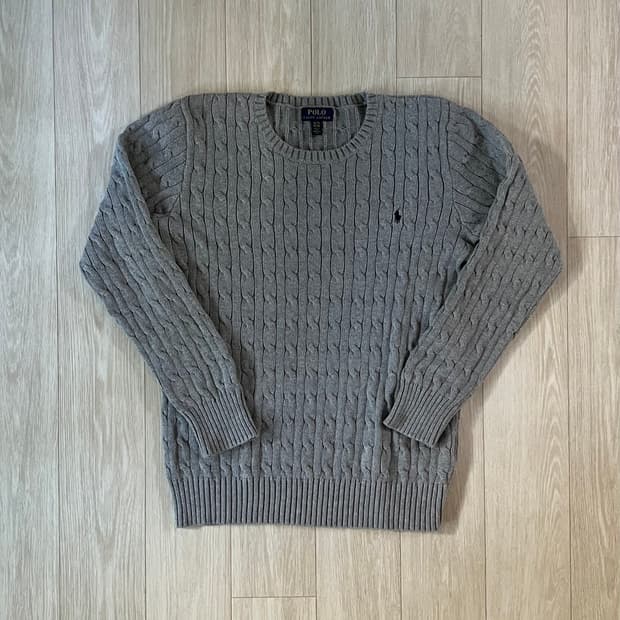 폴로 코튼 니트