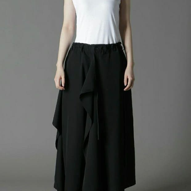 24AW GROUND Y 스커트 팬츠