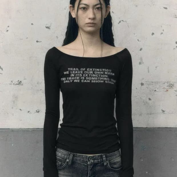 보헤미안 서울 보헴서 롱슬리브 블랙