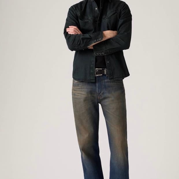 리바이스 501 녹워싱 프리미엄 rrl 기빈스느낌 34/30