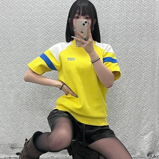 아디다스 클럽 올드스쿨 레트로 져지 반팔 맨투맨 90 C12782