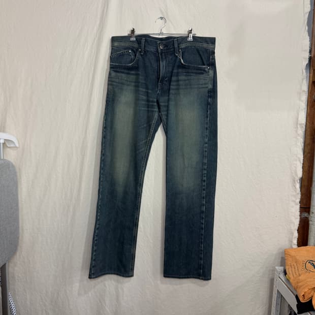 JP 워싱 데님 팬츠