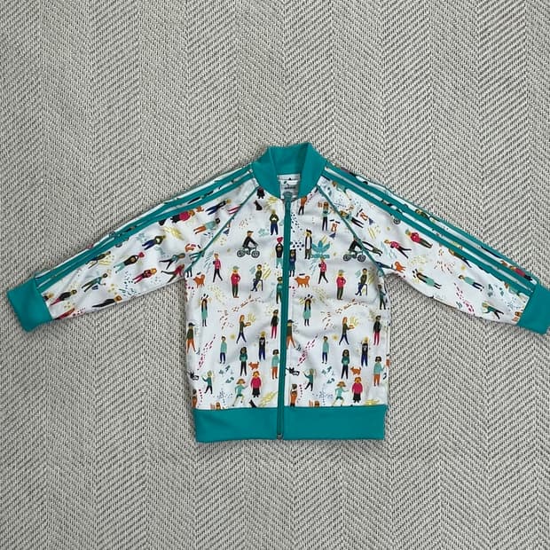 아디다스 키즈 트레이닝 상의 95호