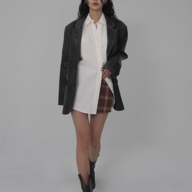 daddy's leather jacket