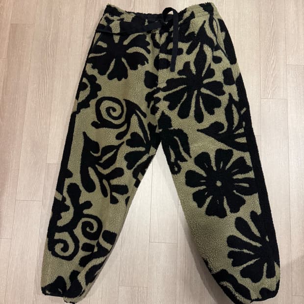 ZARA 페이크 시어링 자카드 팬츠 X 나누시카