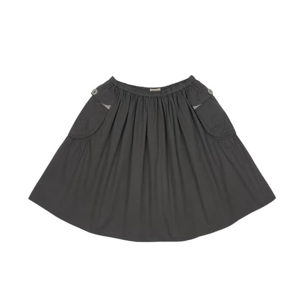 [구해요] 코이세이오 빅포켓 셔링 스커트 차콜 2 SIZE