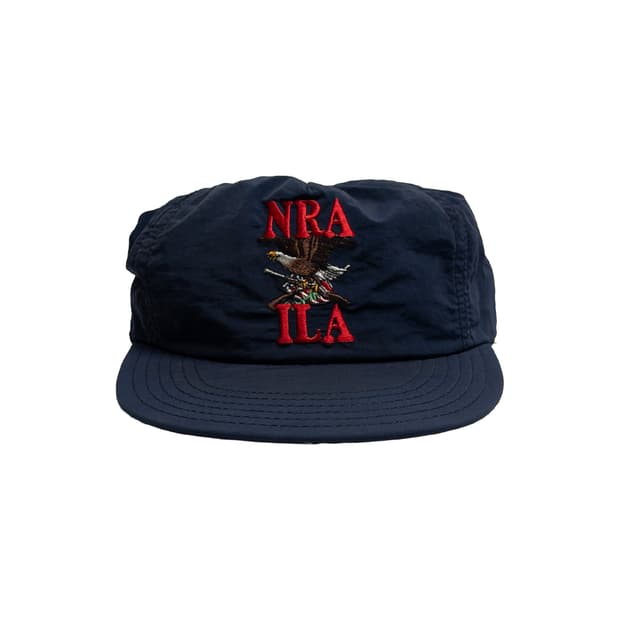 80's 미제 빈티지 NRA ILA 자수 나일론 캡