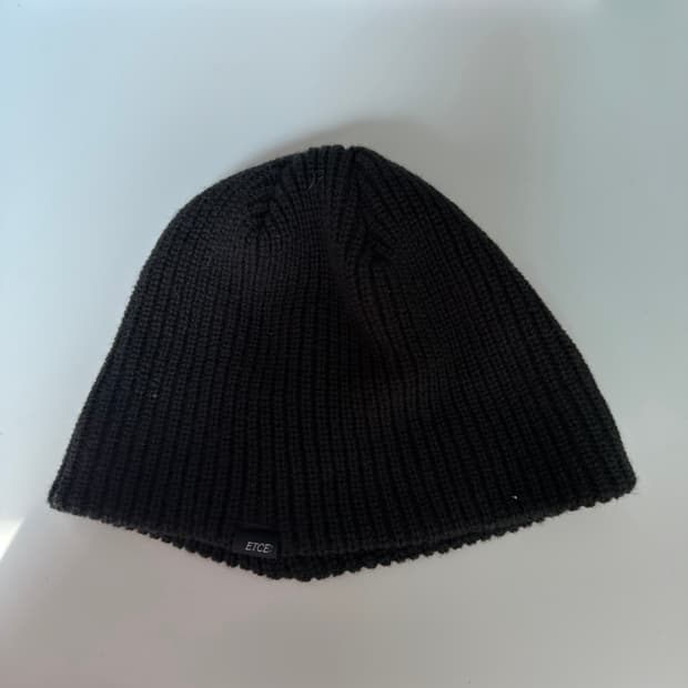 etce 라벨 비니 블랙