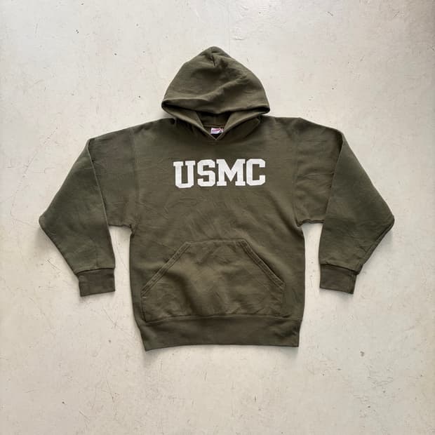 USMC SOFFE OG 빈티지 후드티 S
