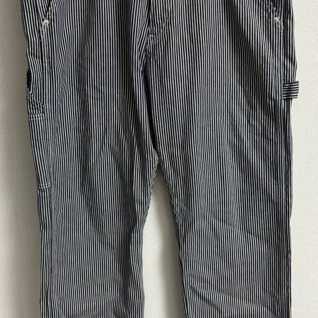 코지마 진즈 KOJIMA GENES 스트라이프 데님 논워시 38