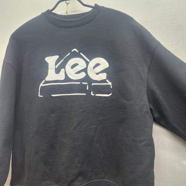 Lee 빅로고 프린팅 맨투맨 L