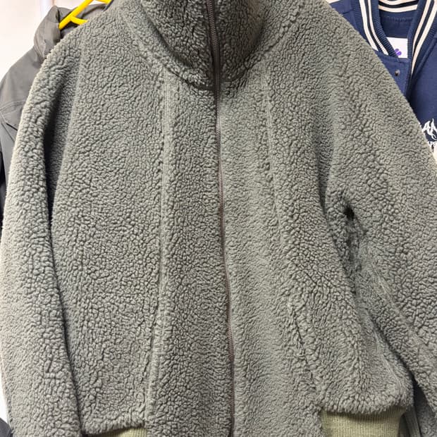 플리스 봄버자켓