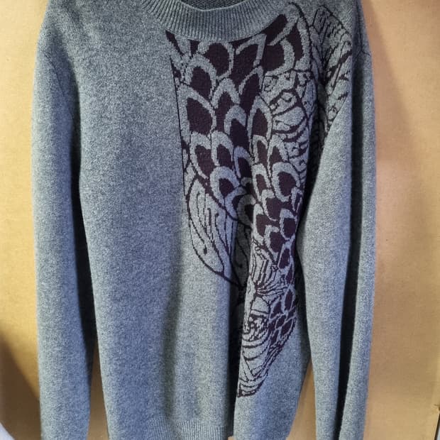 드리스반노튼 남성 캐시미어 니트 