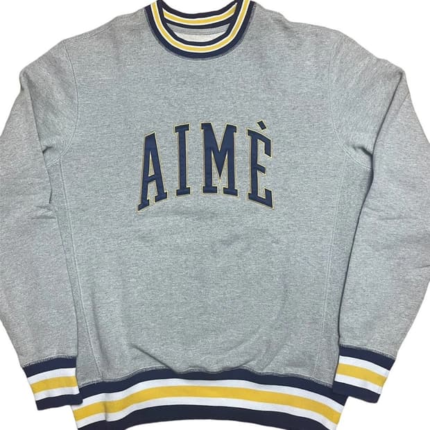  에임 레온 도르 컬리지에이트 크루넥 스웻셔츠