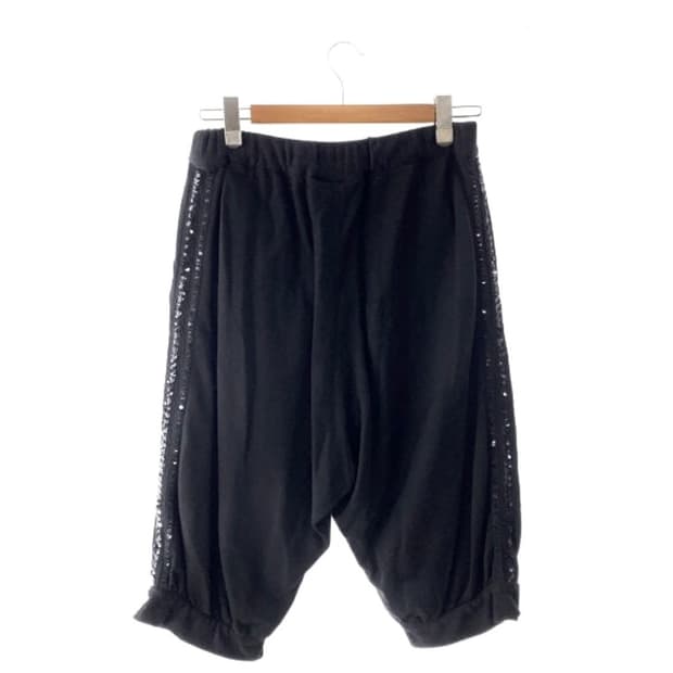 comme des garcoms 블랙 팬츠