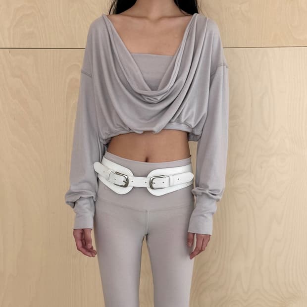 세릭 드레이프 백탑 베이지