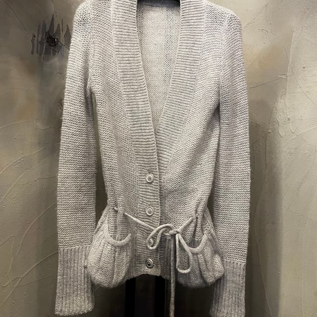 바네사브루노 벨티드 가디건 55