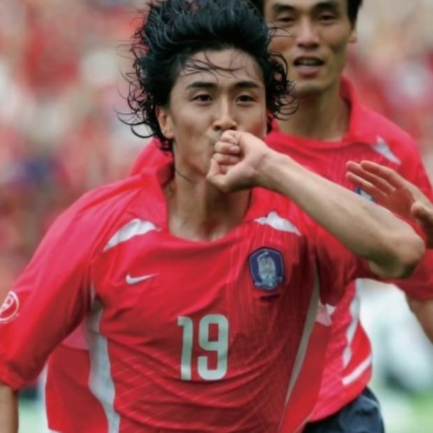 (100~105)L ☆초대장급☆나이키 2002년 대한민국 국개대표 유니폼