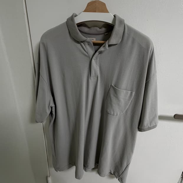 나나미카 25ss 폴로셔츠 그레이