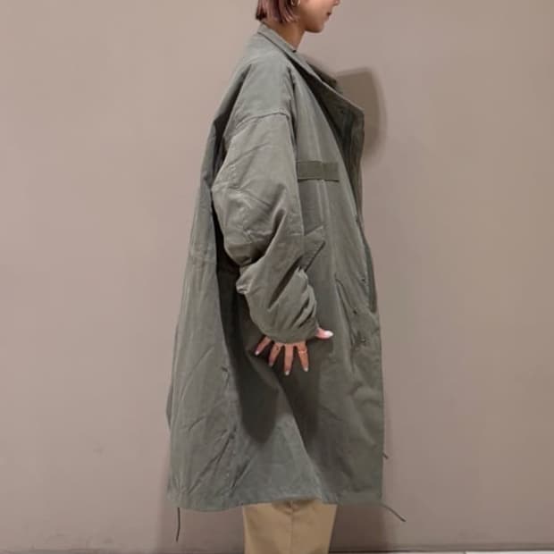 프릭스 스토어 우먼스 M-65 야상 코트 올리브