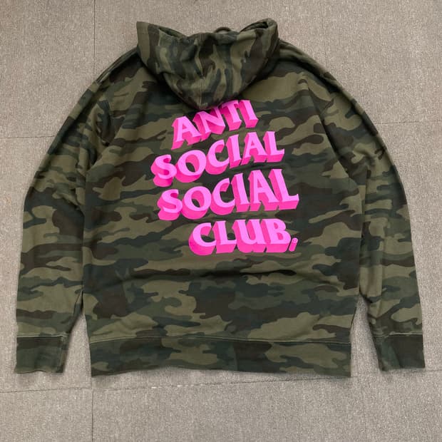Anti Social Social Club 안티소셜소셜클럽 후드 L 