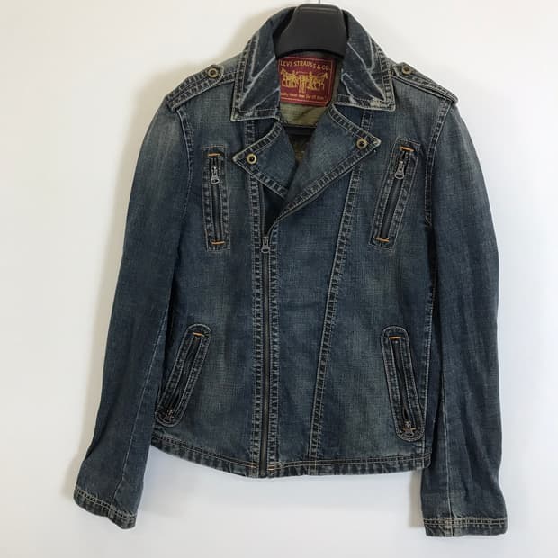 리바이스 LEVIS 00s 라이더 데님자켓 [XL]
