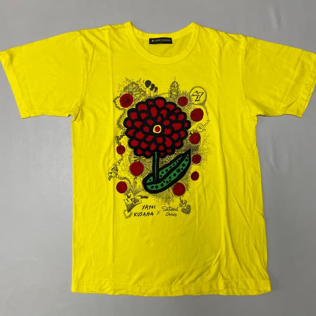 쿠사마 야요이 X 오노 사토시 콜라보 반팔티 L