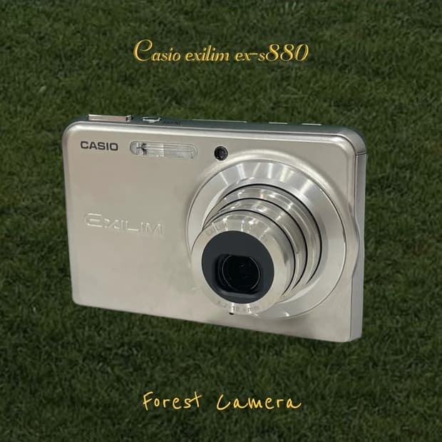 (풀박스) 카시오 exilim ex-s880 디지털카메라 빈티지디카