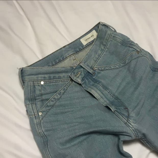 Lemaire SS19 데님팬츠 44