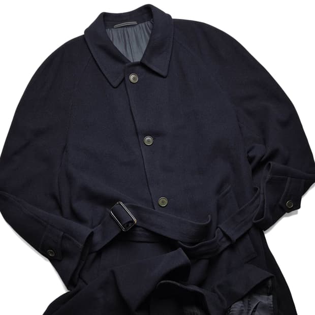 [52] 에르메네질도제냐 97FW 울 벨티드 코트