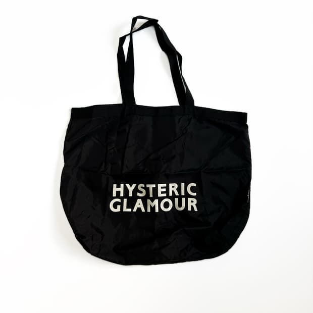 os)hysteric glamour 히스테릭 글래머 나일론 에코백 블랙