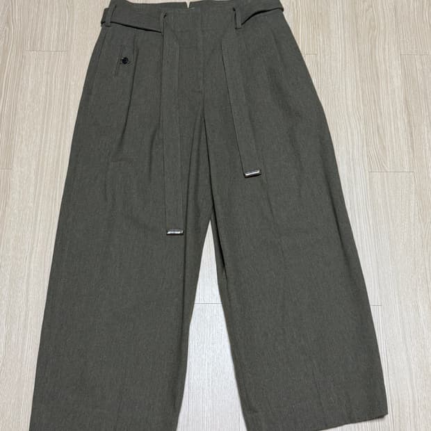 렉토 벨티드 팬츠